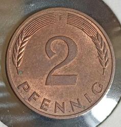 Almanya 1982 F 2 Pfennig