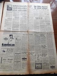 Milliyet Gazetesi - 17 Ocak 1966 - Bayan Gandi'ye Başbakanlık Teklif Edildi -  Sinema Oyuncusu John Mills ve Ailesi Sinemaya Gidiyor Fotoğraf - Ramazan Davulu Bir Mesele Oldu - Mimarlar Ayasofya Müze Kalmalı Dedi - THY'nin Art Uçağı Havadayken Yangın Tehlikesi Geçirdi - Langırt Faciası Yazı Suat Arın - İstanbul'da Yeni 2 Tıp Fakültesi Açılıyor - Kur'an'ı Kerim'den İlhamlar Yazan Behçet Kemal Çağlar - Türk Demir Döküm Fabrikaları - Abdülcanbaz'ın Maceraları Çizen Turhan Selçuk - Çarpıntı Yazan Françoise Sagan Yazı Dizisi - Murat Davman Casuslara Karşı Yazan Ümit Deniz Yazı Dizisi  - Atatürk Bir Milletin Yeniden Doğuşu Yazan Lord Kinross Çeviren Murat Belge Yazı Dizisi - Olaylar ve İnsanlar Hazırlayan Hasan Pulur - Adana Bölge Tiyatrosu Açılıyor - Rıfat Ilgaz -  Hababam Sınıfı - Yaşar Kemal'in Tenekesi Gülriz Sururi  Engin Cezzar Tiyatro Topluluğu Sahnesinde - Beşiktaş Şampiyon - Lider Bursaspor Beylerbeyini 2 0 Yendi -Şampiyon Kulüpler Turnuvası İçin Orhan Şeref Apak Yeni Teklif Yapacak