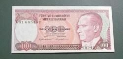 7 Emisyon C 31 seri 100 Lira Çil