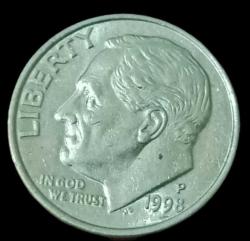 Amerika 1998 P One Dime