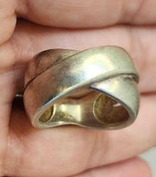 ESKİ GÜMÜŞ YÜZÜK 9,54 GRAM 925 AYAR.