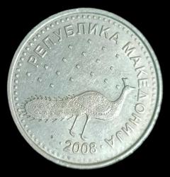 Makedonya 2008 10 Dinar