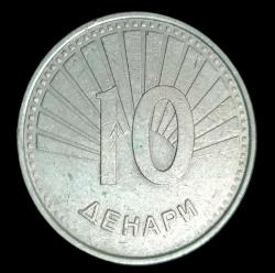 Makedonya 2008 10 Dinar