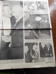 Hürriyet Gazetesi - İsmet İnönü Albümü 2 - 28 Aralık 1973 - İsmet İnönü Yorgun Yılların Yorgun Adamıydı - İsmet İnönü Adnan Menderes'le Kahkaha Atarken Fotoğraf- 54 Yıllık Eşi Mevhibe Hanım Onun En Büyük Arkadaşıydı - Erzincan Felaketinin Unutulmaz Hatırası - Roosevelt ve Churchill İle Birlikte - Şanlı Yavuz Zırhlısını Uğurlarken - Recep Peker - Tevfik Rüştü Aras - Von Papen Hayrandı - İsmet İnönü Ragıp Gümüşpala - Makarios Onun Gözlerinden Büyük Yurt Sevgisini Okuyordu -  İki Asker Birarada İsmet İnönü ve Cemal Gürsel - İsmet İnönü Talat Aydemir Ve Arkadaşlarının Devlete Karşı Giriştikleri İhtilal Teşebbüsünü Kan Dökülmeden Bastırmıştı  - Günlük Çalışmalarda Devamlı Not Tutardı - İsmet İnönü Top Dürbünü Başında Fotoğraf