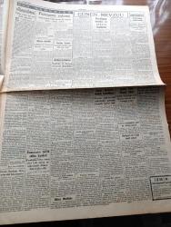 Cumhuriyet Gazetesi - 2 Mart 1941 - Büyük Okyanus Haritası - İngiliz Türk İttifakı Yazan Yunus Nadi Köşe Yazısı - Türkiye'den Ayrılırken İngiliz Hariciye Nazırı Anthony Eden Hariciye Vekilimiz Şükrü Saraçoğlu'na Samimi Bir Telgraf Çekti - Almanlar Bulgaristana Girdiler Mi - Dün Üçler Paktına Giren Bulgaristan'ı Ve Dört Komşusuyla Huzurlarınızda Gösterir Harita - Bulgaristan'ın İşgal Edilmesi - Küçük Hikâye Bir Gencin Masalı Yazan Leman Ahıskal - Büyük Muasırlar Yazan Winston Churchill Yazı Dizisi - Kocamustafapaşa'da Sümbülefendi Cinayetinin Esrarı Henüz Çözülemedi - Haftanın Şakaları Yazan Burhan Felek - İngiltere Ve Almanya Üzerine Bombalar Atıldı - İngilizler 26 İtalyan Tayyaresi Düşürdüler - Londra Radyosunun Yeni Bir Türkçe Servisi - Sihirbaz Yazan Somerset Maugham Yazı Dizisi - Marmara Sinemasında İlk Gala Kanlı Balalayka - Maksim Büyük Salonda Safiye Ve 20 Kişilik Saz Heyeti - Eminönü Halkevinin Basketbol Maçları - Bugün Yapılacak Maçlar - Fenerbahçe Stadı - Gaz Şirketi