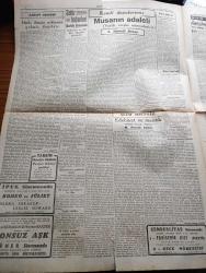 Cumhuriyet Gazetesi - 8 Birincikanun (Aralık) 1942 - Propaganda Yazan Yunus Nadi Köşe Yazısı - Şimali Afrika Hadislerinden Yeni Resimler - Tunus'ta İngiliz 1. Ordusu Mukabil Taarruza Geçti - General Franko İspanya'dan Geçmek İçin Herhangi Bir Alman Teşebbüsüne Mukavemet Edeceğini Bildirmiş - Askeri Vaziyet Yazan Emekli General H. Emir Erkilet Yazı Dizisi - Belediyenin Elektrik Şirketi Aleyhine Açtığı Dava Reddedildi - Varlık Vergisi Son Safhada - İstanbul'da Antrepo Buhranı Sirkeci Ve Ahırkapıda Birçok Binalar Yeniden Depo Haline Getirilecek - Profesör Fahreddin Kerim Gökay Dün Açılış Dersini Verirken Fotoğraf - Ankara'ya On Bin Kilo Uskumru Gönderildi - Edebiyat Ve Mantık Yazan M. Namık Çankı - Tarihi Musiki Konseri - Galatasaray Fenerbahçe Beşiktaş Dostluk Maçı Yapma Konusunda Anlaştı - Kar İzleri Örttü Yazan Henri Bordeaux Yazı Dizisi - Hava Üstünlüğü Yarışı Yazan Ömer Rıza Doğrul Köşe Yazısı - Türk Parasının Korunması Hakkında Kanun - Singer Saatleri Mağazası Eminönü - Radyo
