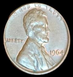 Amerika 1964 Lincoln One Cent