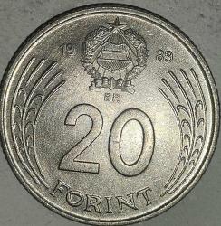 MACARİSTAN    1989   20 FORINT