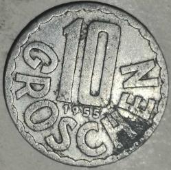 AVUSTURYA 1955    10 GROSCHEN