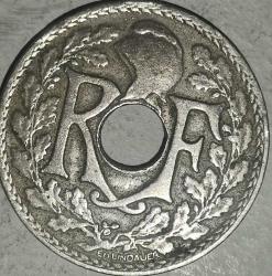 FRANSA   1920    25  CENTIMES