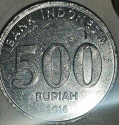 ENDONEZYA  2016   500 RUPIAH