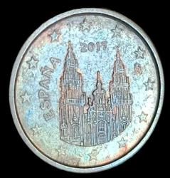 İspanya 2017 1 Euro Cent
