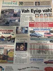 SABAH İSTANBUL AVRUPA YAKASI GAZETESİ - 18 Ekim 1998 -Benli Belkıs-Erdal Bilallar-Şenol Baştakar-Şikayetler-Nöbetçi eczaneler-İstanbul Sağlık rehberi-Fakstan-Önemli telefonlar-Filiz Güler-engin akbaş-İkiler Tekstil-Kemal Yıldırım-Ali İbiş-Recep Tayyip Erdoğan-Yılmaz Bayat-Zeytinburnu-Mecidiyeköy-Göztepe-Beşiktaş-beyhan tolan-cemal köyük-şimşek kent konutları-İstanbul otomobil kulübü-ertuğ konutları-Kartal-Gaziosmanpaşa-Zeytinburnu-Siyami Ersek göğüs kalp damar cerrahisi ve araştırma hastanesi-Ayça Şen-sitem bugan-Uğur Öztürk-Tevfik Koç-phılıps cep telefonları-özel batı dilleri merkezi-rezervasyon-Şişli belediye başkanı Cüneyt akgün-Beylikdüzü zümrütevler-Aysel Erdoğan-refika Özbal balkan-Ercüment yegül-Rıfat Özbalkan-Ömer Yazıcı-Mustafa Bulut-Ömer Mutlu-Demir Şirketler grubu-Gülşen Yıldız-Naciye taşpınar-Nevzat Özdemir- hadi Çaman