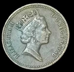 İngiltere 1986 1 penny