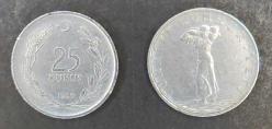 Türkiye 25 Kuruş 1959
