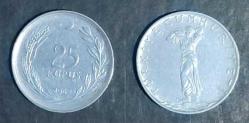 Türkiye 25 Kuruş 1969