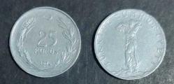 Türkiye 25 Kuruş 1974