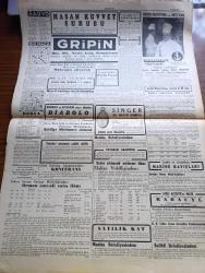 Cumhuriyet Gazetesi - 5 Mayıs 1943 - Yaylım Ateşi Yazan Nadir Nadi Köşe Yazısı - Tunus Ve Bizerte Şehirleri Tehlikede - Şeker Satışı Durduruldu - Askeri Vaziyet Matör Şehri Düştükten Sonra Yazan Emekli General H. Emir Erkilet Yazı Dizisi - Sofyada Fevkalade Tedbirler - Ekrem König Dün Ankara'ya Gönderildi - Hariciye Vekili Numan Menemencioğlu Bir Saat Süren Beyanatta Bulundu - Konservatuar Talebesinin Temsilleri Fotoğraf - İslam Ansiklopedisinde Çıkan Bir Makalenin Tenkidine Cevap Yazan Doktor A. Müfit Mansel - Vali Lütfi Kırdar Dün Mahkemede Şehadette Bulundu - İtalya'nın Cezalanması Yazan Ömer Rıza Doğrul Köşe Yazısı - Yabancı Kadın Filmi Bu Akşam Melek Sinemasında - Şüphe Kadıköy Opera Sinemasında - Utanıyorum Yazan Burhan Felek Köşe Yazısı - Çapamarka - Hasan Kuvvet Şurubu - Gripin - Singer Cep Saatleri - Frengi Ve Belsoğukluğuna Karşı Protejin - Bugünkü Radyo Programı - Borsa - Bulmaca