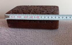 ORJJİNEL EL YAPIMI AHŞAP OYMA TAKI KUTUSU.  İKİNCİ EL KONDİSYON YÜKSEK KOLEKSİYONLUK