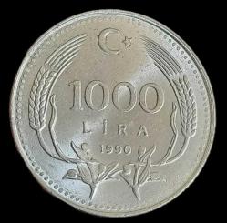 1990 1000 Lira Çil