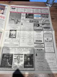 SABAH İSTANBUL GAZETESİ KADIKÖY ANADOLU YAKASI GAZETESİ - 20 MART 1997 -Erdal Bilallar-Kemal Yıldırım-Özel Servis Numaraları-Radyolarımız-Nöbetçi eczaneler-kadına can simidi - küçükçekmece belediyesi- Sibel can - Hülya Avşar - tezgah başına 500 bin lira ödül - Kemal yıldırım - Eminönü belediyesi- Ahmet çetinsaya - İstanbul’un gitar cerrahı - iett den üç yılda rekor zam - para kazanan okul bahçesi - İrlanda barı jaymes joyce - önemli telefonlar - özkayalar - pinokyo - afacanlar sirki - ahşap konak - İstanbul Büyükşehir belediyesi kültür işleri daire Başkanlığı- fidye - aşk meleği - akıllı veliler - İstanbul ağaçla güzel - özdil çeyiz mağazaları- gitarın cerrahı - filiz güler - 27 Mart dünya tiyatro günü- Etiler lisesi - avcılara nikah dairesi - yaşar Bostancı da -