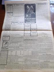 Cumhuriyet Gazetesi - 22 Mayıs 1943 - Meraka Değer Noktalar Yazan Nadir Nadi Köşe Yazısı - İngiliz Uçakları İtalya'da Da Büyük Bir Baraj Yıktılar - Millî Müdafaa İçin 120 Milyon Lira Fevkalade Tahsisat Verilecek - Şark Cephesinde Yaz Taarruzu - Japon Donanması Başkumandanı Amiral Yamamoto Öldü - İbrahim Sünuhi Arsan - Askeri Vaziyet Çin Japon Harbi Yazan Emekli General H. Emir Erkilet Yazı Dizisi -  Başvekil Şükrü Saracoğlu Tarafından Verilecek Ziyafet - Roosevelt'in Mesajı M. Davies Tarafından Staline Verildi - Suzan Güven'in İştirakiyle Büyük Saz Heyeti Yenikapı Sandıkburnunda - Profesör Schede Bugün Gidiyor - Tekerlek Raya Giriyor Yazan Feridun Osman Menteşoğlu - 9. Şarl'ın Kanlı Saltanatı Yazan Prosper Merimee Yazı Dizisi - Tissot Saat - Charlie Chan Mumyalar Müzesinde Bugün İpek Sinemasında - Blaupunkt 8 Lambalı Radyoları Gelmiştir - Bugünkü Radyo Programı - Borsa - Petrol Nizam Saç Bakımı Güzelliğin Birinci Şartıdır - Açık Arttırma İle Satış - Kavaklıdere Şarapları