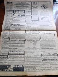 Cumhuriyet Gazetesi - 6 Temmuz 1943 - Avrupalılar Arasında Akrabalık Yazan Nadir Nadi Köşe Yazısı - Millet Meclisinde Türkçülük Münakaşası - Hariciye Vekili Numan Menemencioğlu'na Dedi Ki Bizim Türkçülüğümüz Bu Vatanın Sınırları İçine Girmiş Olan Türklere Aid Ve Münhasırdır -  Harb Okulunun Su Sporları Törenine Dair Fotoğraf - Mussolini'nin Nutku Düşman İstilâ Kozunu Oynayacaktır - Atatürk'ün Eski Yaverlerinden Cevad Abbas Vefat Etti - Leh Başvekili General Skorski Tayyaresi Kazaya Uğrayarak Kızı Ve Maiyeti İle Beraber Öldü - Selçuk Kız Sanat Mektebinde 68 Mezun Dün Parlak Merasimle Diploma Aldılar - Sadi Tek Tiyatrosu Bu Gece Muammer Karaca Birlikte Beyazıt Lale Bahçesi Ve Sinemasında - İbni Sina'nın Türklüğü Yazanlar Doktor Kemal Saraçoğlu - Büyük Milli Şefin Türk Sanatına Yeni Bir Hediyesi Yazan Yüksek Mimar Sedat Çetintaş - Bebek İstinye Yolunda İnşaat - Far Hasan Fare Zehiri - Bektaşi Fıkraları - Bugünkü Radyo Programı - Bulmaca - Borsa - Nihat Işık Radyo Saat Gramofon