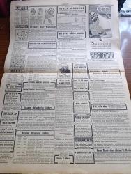 Cumhuriyet Gazetesi - 8 Temmuz 1943 - Şark Cephesinde Yazan Nadir Nadi Köşe Yazısı - Bielgorod Kesiminde Dün Sabahtan beri Büyük Bir Meydan Muharebesi Başladı - Milli Şef İsmet İnönü Dün Mecliste ki Dairelerinde Meşgul Oldular - Merhum Başvekil Dr. Refik Saydam'ı Geçen Sene Bugün Kaybetmiştik - Askeri Vaziyet Alman Taarruzu Hakkında Tahminler Yazan Emekli General H. Emir Erkilet Yazı Dizisi - Londra'ya Göre Japonlar Mançurideki Ordularını Takviye Ederek Taarruza Hazırlanmışlar - Tünel Kazasına Dair Yapılan Tahkikat - Martinique Adası Da Fransız Milli Komitesine İltihak Etti - Çin Mareşalı Çan Kay Şek Müttefiklerin Japonlara Karşı Derhal Taarruza Geçmelerini Talep Ediyor - Yeni Tifüs Vakaları - İstanbul Bira Fabrikasında Teftişler - Profesör Fahrettin Kerim Gökay'ın Konferansı - Zanzibar Yolu Lale Sinemasında - Her Akşam Maksim Bahçesinde Vur Patlasın Büyük Ve Muhteşem Revü - Kitaplar Arasında - 9. Şarl'ın Kanlı Saltanatı Yazan Prosper Merimee Yazı Dizisi - Hasan Traş Bıçağı