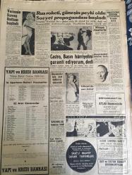 YENİ SABAH GAZETESİ 5 OCAK 1959 YIL :21 SAYI :7127---Belediye ile vilayetin birleşmesi muhtemel --Vilayette dün de mühim meseleler görüşüldü --Sadettin Yalım ,Namık Gedik ten hesap soracak ---Bütçe encümeninde sert tartışmalar --İktisadi D.Teşekküllü  memur ve müstahdemi partilere girebilecek ---Ne zaman ?Ne zaman ?: Siyavuşgil --İstanbul Rehberi ---Rus roketi ,güneşin peyki oldu Sovyet propagandası  başladı ---Castro basın hürriyetini garanti ediyorum dedi ---Sinema : İpek Çoraplar ,Uyuyan Prens ---Galatasaray ,Fenerbahçe yi bozguna uğrattı :71-39---Fenerbahçe ,Beykoz u ilk devrede yendi :3-0---Adalet ,B.Spor dan  rövanşını aldı :2-1--Sahadan çekilen Hasköy Taksim e 3-0 mağlup oldu ---