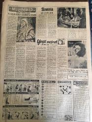 YENİ SABAH GAZETESİ 5 OCAK 1959 YIL :21 SAYI :7127---Belediye ile vilayetin birleşmesi muhtemel --Vilayette dün de mühim meseleler görüşüldü --Sadettin Yalım ,Namık Gedik ten hesap soracak ---Bütçe encümeninde sert tartışmalar --İktisadi D.Teşekküllü  memur ve müstahdemi partilere girebilecek ---Ne zaman ?Ne zaman ?: Siyavuşgil --İstanbul Rehberi ---Rus roketi ,güneşin peyki oldu Sovyet propagandası  başladı ---Castro basın hürriyetini garanti ediyorum dedi ---Sinema : İpek Çoraplar ,Uyuyan Prens ---Galatasaray ,Fenerbahçe yi bozguna uğrattı :71-39---Fenerbahçe ,Beykoz u ilk devrede yendi :3-0---Adalet ,B.Spor dan  rövanşını aldı :2-1--Sahadan çekilen Hasköy Taksim e 3-0 mağlup oldu ---