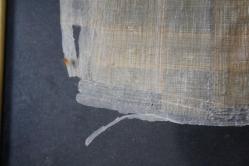 TAMAMIYLA ANTIKA Sanatçı İmzalı Papirüs Tablo ÇOK ESKİ ÇERÇEVELİ DETAYLAR RESIMLERDE   (CD-ODA