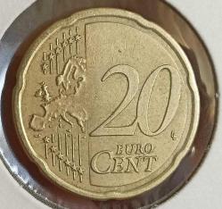 Avusturya 2022 20 Euro Cent Belvedere kalesi