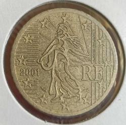 Fransa 2001 50 Euro Cent