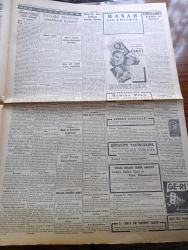 Cumhuriyet Gazetesi - 18 Temmuz 1943 - Büyük Bir Cemiyet Nizamı Davası Yazan Nadir Nadi Köşe Yazısı - İki Diploma Töreni - Orman Fakültesi İle Teknik Okulu Mühendis Ve Fen Memuru Kısımlarının Mezunları Dün Diploma Aldılar - Katania Yanıyor - İngiliz Ordusu Alman Hatlarını Yararak Şehre Yaklaştı - Maarif Vekili Hasan Ali Yücel Müfettişlerle 4 Saat Süren Bir Toplantı Yaptı - Harekat Sahasında Radyo İle Nakledilen Resimlerden - Refah Vapuru Faciası Davası - Askeri Vaziyet Orel Ve Sicilyada Son Harekat Yazan Emekli General H. Emir Erkilet Yazı Dizisi - Münih Ve Amsterdam Bombalandı - Garbi Trakya Bulgarlaşıyor - İsmail Dümbüllü Temsilleri - Haftanın Şakaları Yazan Burhan Felek - Sulh Ve Ekonomi Yazan Şükrü Kaya - Cumhuriyet Bayramı Hazırlıkları - Sinemagazin Çıktı - Bugünkü At Yarışları - Bolu'da Atatürk Günü - Mim Çakır Gazinosunda Müzeyyen Senar Işıl - Kadıköy İnci Gazinosunda Mualla Ve Arkadaşları - Suad Gün Konseri YeşilPark Gazinosunda - Mualla Gökçay Konseri - Bugünkü Radyo Programı