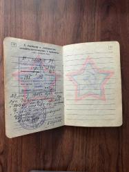 Koleksiyonluk Orijinal Sovyet Dönemi Ukrayna Askerlik Belgesi (1973 - Lviv) Колекційний оригінальний військовий квиток радянського періоду (1973 – Львів)