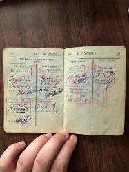 Koleksiyonluk Orijinal Sovyet Dönemi Ukrayna Askerlik Belgesi (1973 - Lviv) Колекційний оригінальний військовий квиток радянського періоду (1973 – Львів)