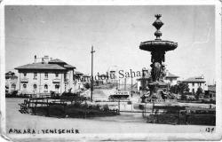 Fotokart: Ankara Yenişehir Havuz Meydanı ve Su Perileri Heykeli