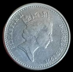 İngiltere 1991 5 pence