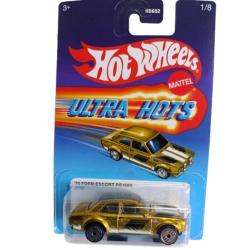 Hot Wheels Ultra Hots Mattel 70 Ford Escort RS1600 - Diecast Model Araba Oyuncak Araba