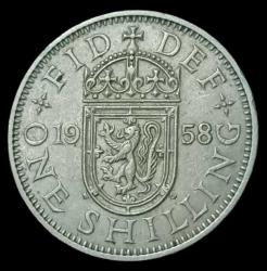İngiltere 1958 1 Shilling