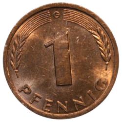 Almanya 1 Pfennig 1981 G ÇİL