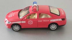 TIAN DU 2000 YILI İTFAİYE TEŞKİLATI KAPILARI  AÇILIR SESLİ VE LED IŞIKLI METAL ARABA 1/36 SIFIR HİÇ  KULLANILMAMIŞ SERGİLENMEMİŞ KOLEKSİUON ÜRÜNÜ