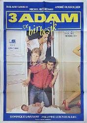 Efemera - KOMEDİ FİLMİ - ÜÇ ADAM VE BİR BEŞİK ORJİNAL FİLM SİNEM AFİŞİ - kitantik - kitaLog