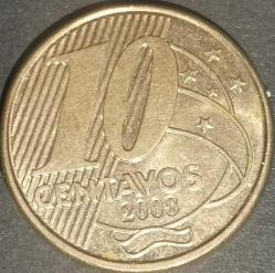 BREZİLYA 2008  10 CENTAVOS