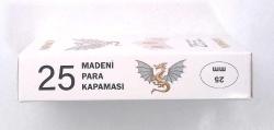 Madeni Para Kapaması, ÇAP: 25 mm, Kendinden Yapışan