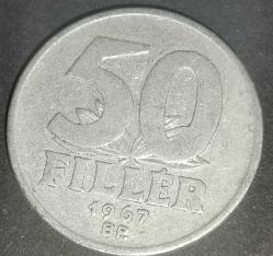 MACARİSTAN  1967  50 FILLER