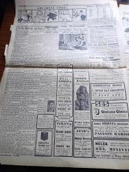 Cumhuriyet Gazetesi - 22 Mart 1944 - İngiliz Politikasına Dair Yazan Nadir Nadi Köşe Yazısı - Parti Grubunun Dünkü Kararları - Başvekil Şükrü Saracoğlu'nun Verdiği İzahat - Parti Grubu Hükümete 57 Reye Karşı 251 Reyle İtimad Beyan Etti - Macaristan'ın İşgali - Macar Ordusu Almanlara Yer Yer Mukavemet Ediyor - Toprak Vergisi - Şark Cephesinde Dniester Nehri Kıyılarında Korkunç Bir Savaş - Saffet Arıkan - Tevfik Rüştü Aras - Napolide İki Kasaba Lavlar Altında Kaldı - Sherlock Holmes Serisinin Üçüncü Kitabı Reklamı - Şu Garip Dünya 9 Yazan Profesör Salih Murad Uzdilek - Hukuki Romantizm 2 Yazan Profesör Ziyaeddin Fahri Fındıkoğlu - Karikatürist Cemal Nadir Hasta - Marion'un Kalbi Yazan Vicki Baum Yazı Dizisi - Köyümün Sesi Yazan Burhan Felek Köşe Yazısı - Nevruz İlkbahar Bayramı İran Konsolosluğunda Kutlanmıştır - Reşat Nuri Güntekin'in Yaprak Dökümü Yüzüncü Defa Şehir Tiyatrosunda - Ayarsızlar Oyunu 14 Gün İçinde 10.000 den Fazla Seyirci Gördü - Amcabeye Göre Karikatür - Ses Tiyatrosu