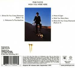 Pink Floyd - Wish You Were Here - CD