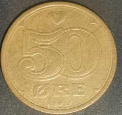 DANİMARKA  1989  50  ÖRE