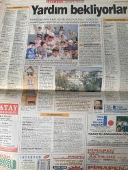 SABAH İSTANBUL GAZETESİ AVRUPA YAKASI GAZETESİ - 18 Eylül 1998 -Kemal Yıldırım-Erdal Bilallar-Şenol Baştakar-Fakstan-Şikayet-nöbetçi eczaneler-Rezervasyon-Önemli Telefonlar-baymak kombi-bayındırlık Bakanı Yaşar topçu-Sefa Sirmen-içişleri Bakanı Kutluaktaş-cumhurbaşkanı Süleyman Demirel-İSKİ Genel müdürü Veysel eroğlu-İzmit Büyükşehir Belediye başkanı Sefa Sirmen-Kartal-Esenler-Silivri-Mehmet hoca-Mehmet Ali Saraylı-fahri optik-Fahrettin Yılmaz-Tayfun gür-Galip Demir- asım kocabıyık-Boğaziçi köprüsü-4 milyon dolarlık okul-borusan Anadolu meslek Lisesi-ertuğ inşaat-gençlik evi Projesi-Türkiye’yi korumaya muhtaç Çocuklar vakfı başkanı Kemal güçkan-Atay dershanesi-Selami uzun-adil emecen--İstanbul merkezi-Silivri devlet hastanesi-Levent kırca ve Oya başar tiyatrosu-Stones yarın akşam Ali Sami Yen Stadı’nda bir konser verecek